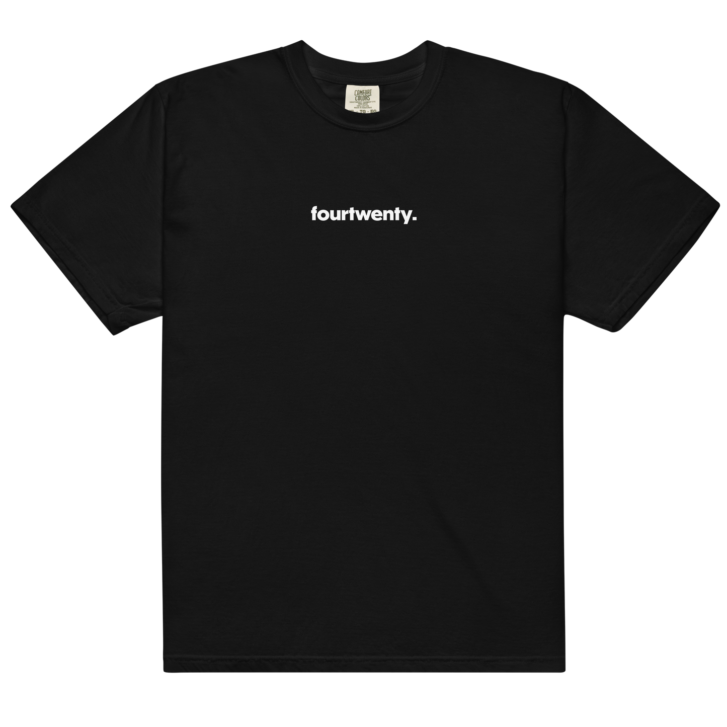 Schweres textilgefärbtes Unisex-T-Shirt