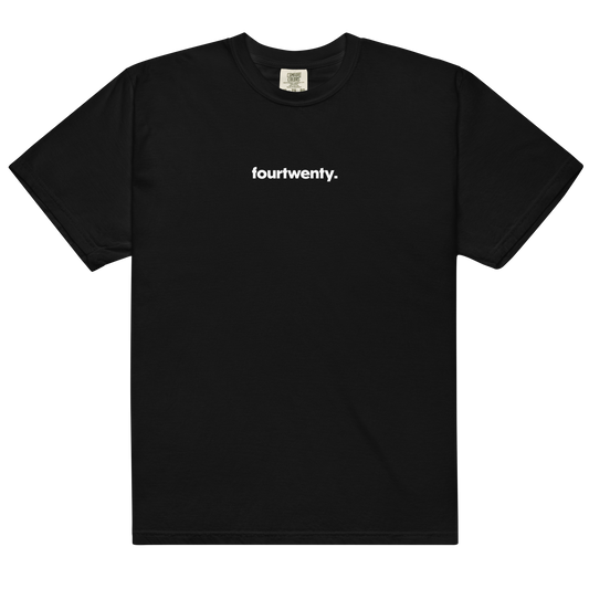 Schweres textilgefärbtes Unisex-T-Shirt